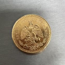 50 Peso Mexican Centenario @ Smart Pawn On 1166 Airport Blvd