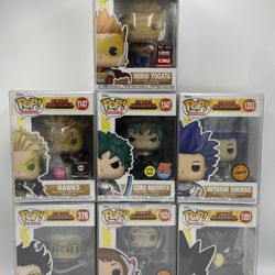 Funko My Hero Academia Lot Chase Flocked C2E2