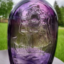 Antique Amethyst Franklin TWD Bottle 