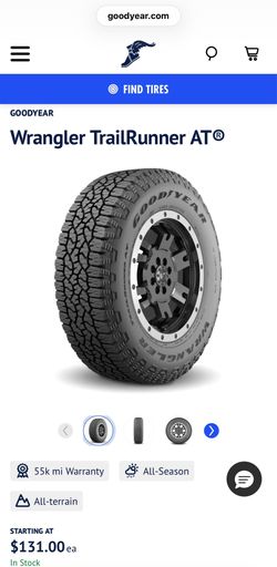 Goodyear Wrangler AT Tires 275/60/20