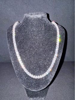 Moisannite tennis chain