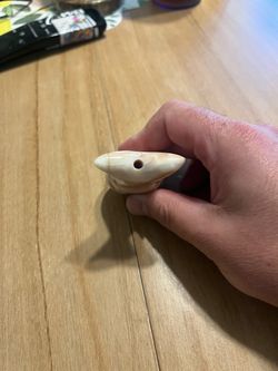 Small Stone fish Carving Figurine