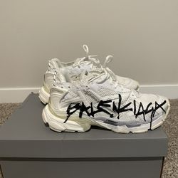 White And Black Balenciaga Shoes 