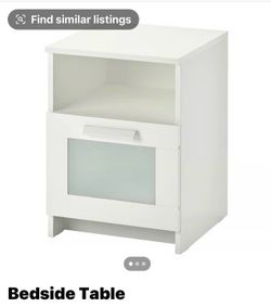 IKEA bed side table