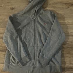 Levi’s Men’s Gray Zip Up Jacket Size XL