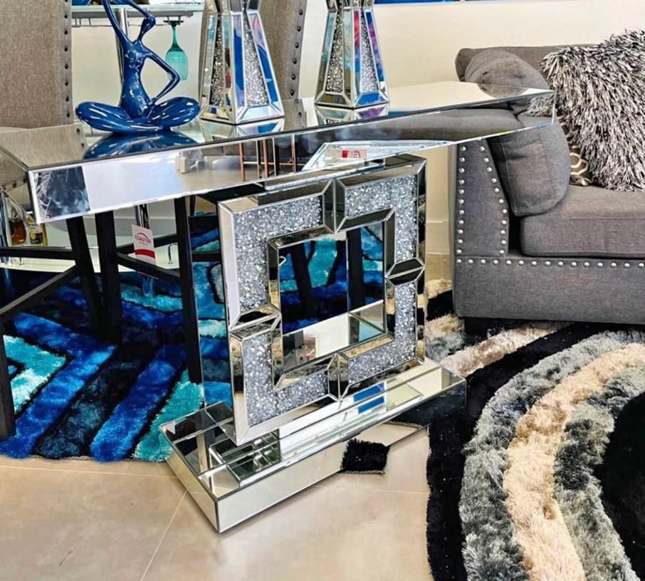 New Mirrored Console Table- Shop Now Pay Later