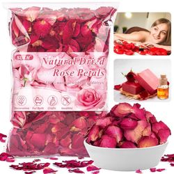 Real Dried Red Rose Petals