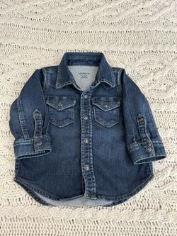 Baby Gap Denim Shirt-size6-12 months