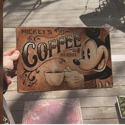 Mickey Mouse Disney Kitchen Sign