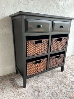 espresso storage cabinet foyer table