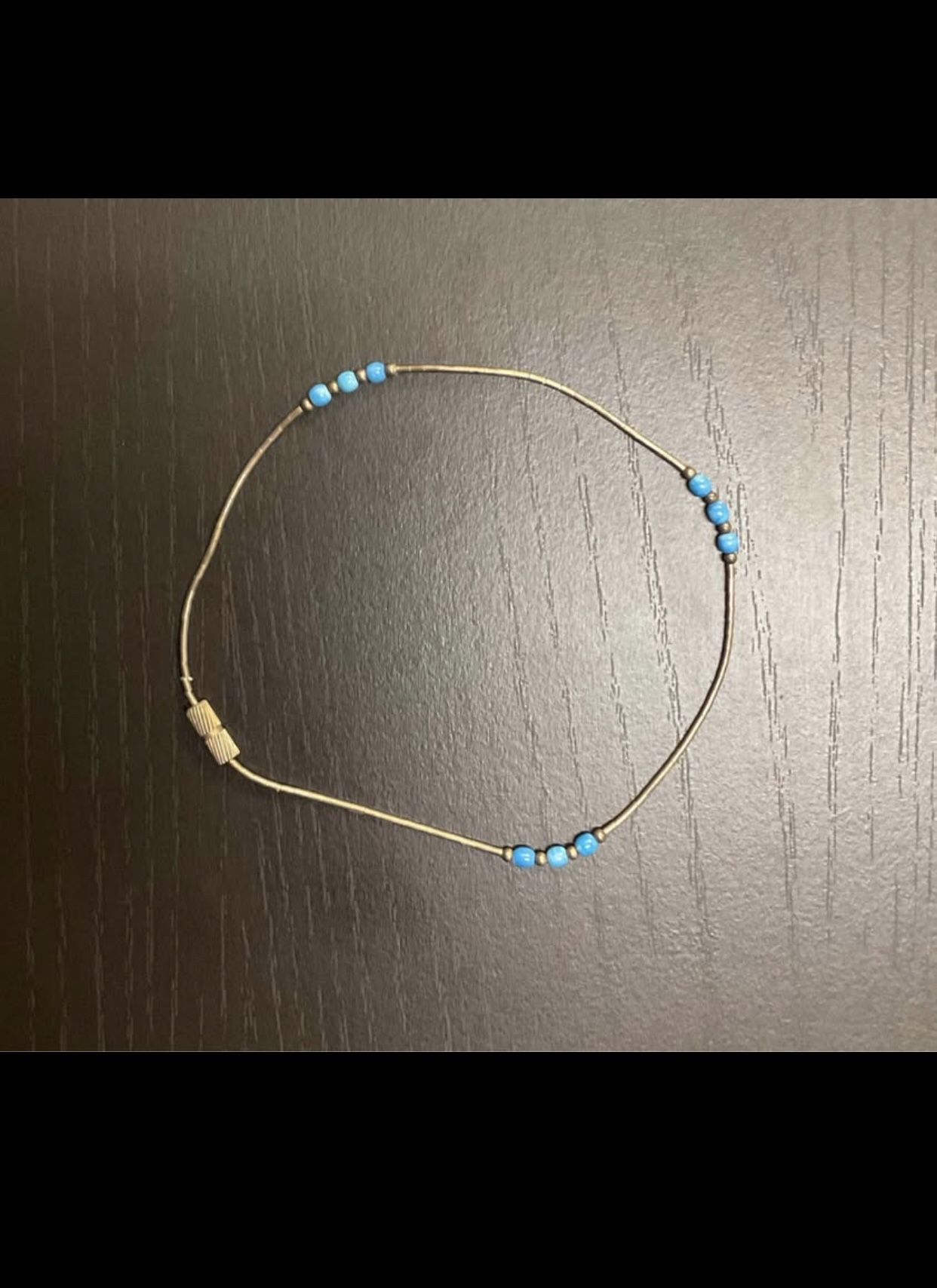 Liquid Silver Anklet