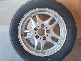 BMW RIM AND DUNLOP TIRE!!