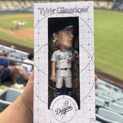 Tyler Glasnow Los Angeles Dodgers Bobblehead SGA 9/18/2025 NIB