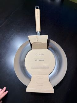 Sur La Table Professional Carbon Steel 12” Wok – New/Unused