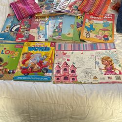 16 Coloring Books And Two Paint Box Book To Color And Two Pencil Holder Markers Holders Or Map Colors Holders Whatever You Want To Use Those For