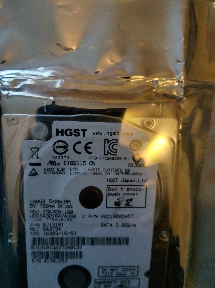 Laptop Hard Drive (New)