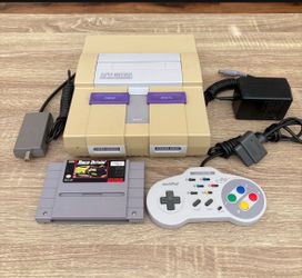 Original Super Nintendo (SNES) Gaming System Bundle