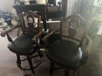2 Ethan Allen Bar Stools