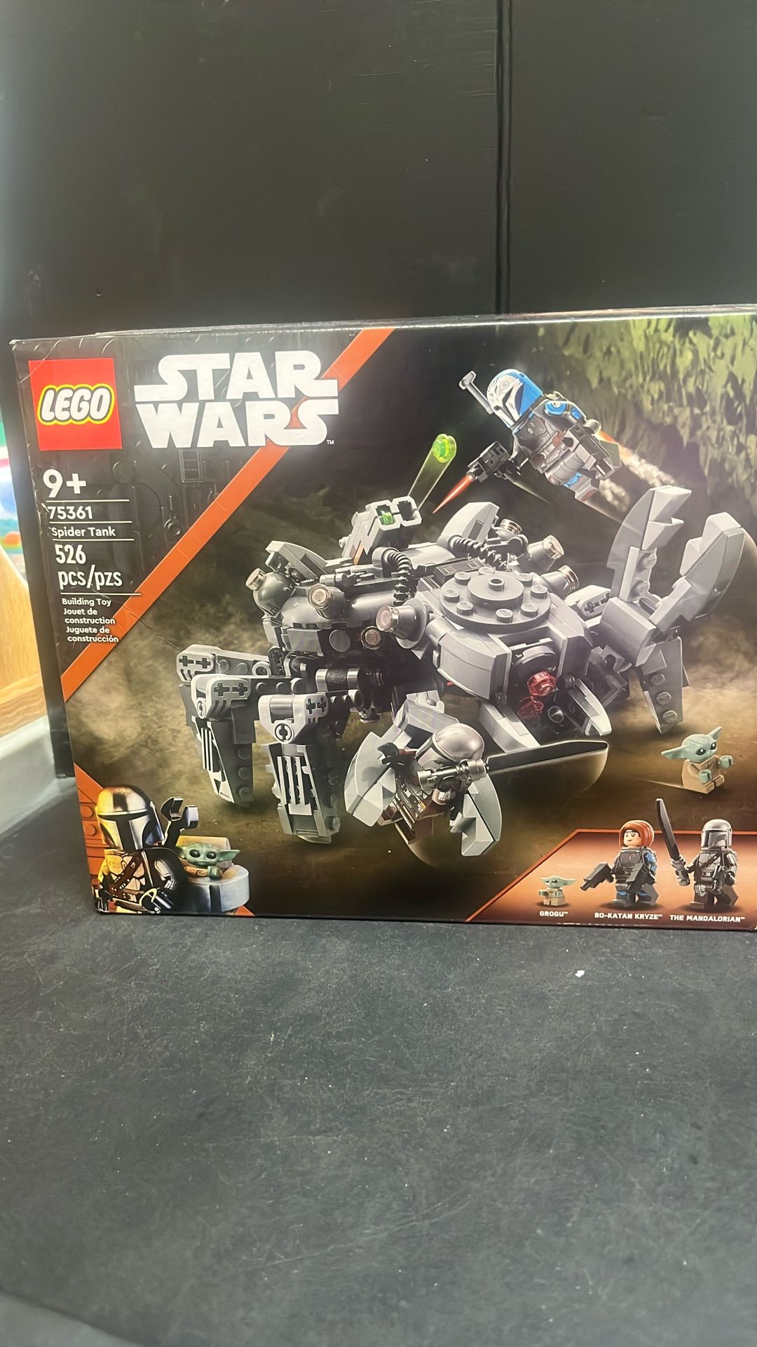 LEGO Star Wars The Mandalorian Spider Tank 75361 Building Set New