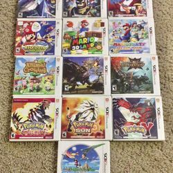 Nintendo 3DS Games Pokémon Super Mario