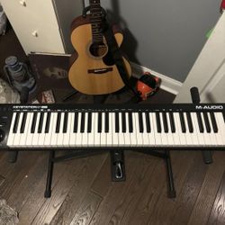 Piano, M-Audio Keystation 61 MK3 MIDI Keyboard (READ DESCRIPTION)