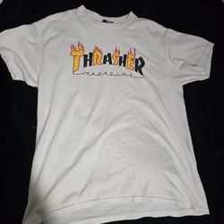 Thrasher T-Shirt (White)