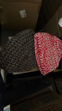Handmade Crochet Beanies Set of 2