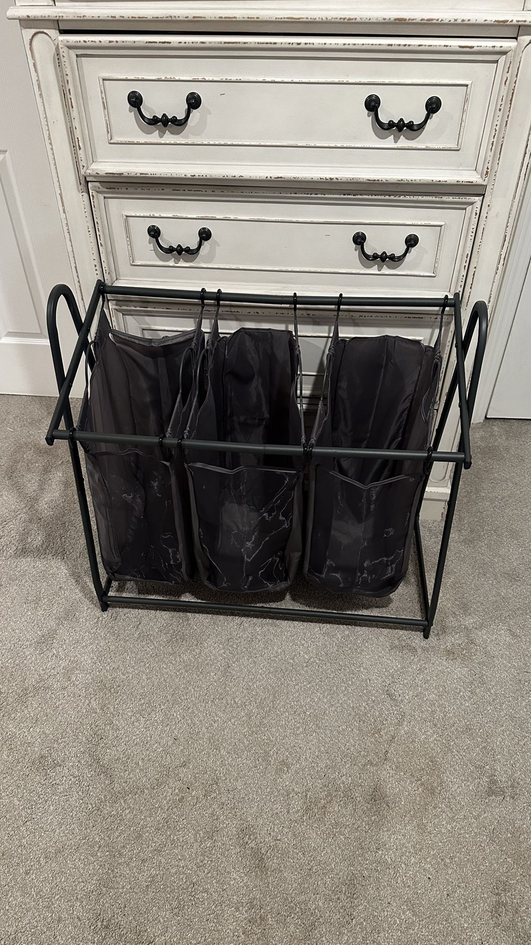 Triple Arched Sorter Laundry Basket/Hamper