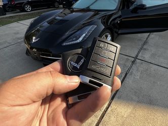 Chevrolet Corvette key fob Chevy key