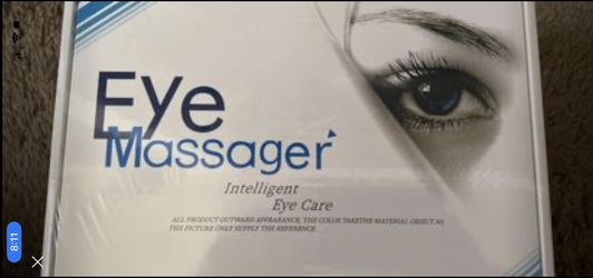 Smart micro-computer chip eye massager