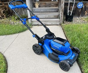 KOBALT 40V Brushless Electric Push Mower (Read Description)