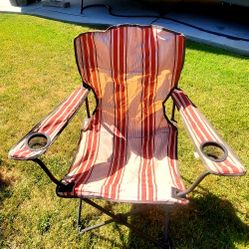 Camping Chairs..set Of 2 Chairs..Good Condition! 