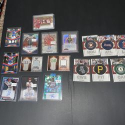 Lot Of 27 Baseball/ufc Cards