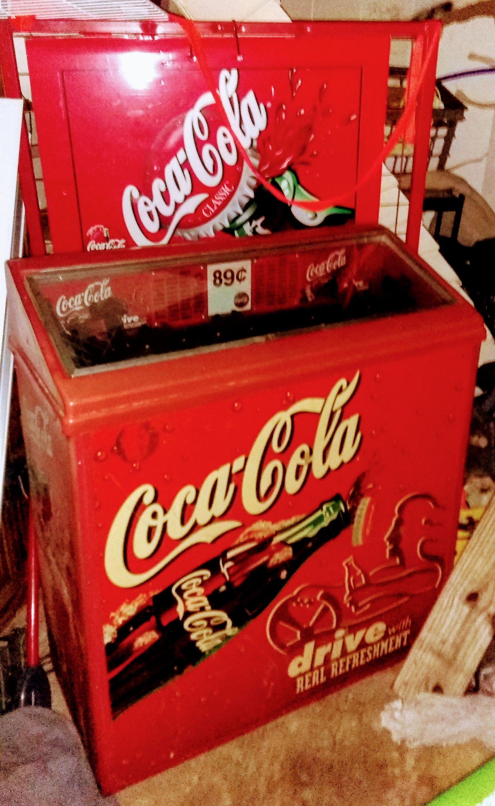 Vintage 90s Surge soda cooler for Sale in Warren, OR - OfferUp