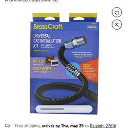 Brass Craft PSC1079 24" Universal Gas Installation Kit