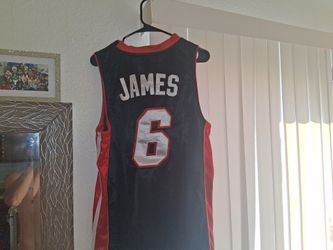 James Heat Jersey Stitched