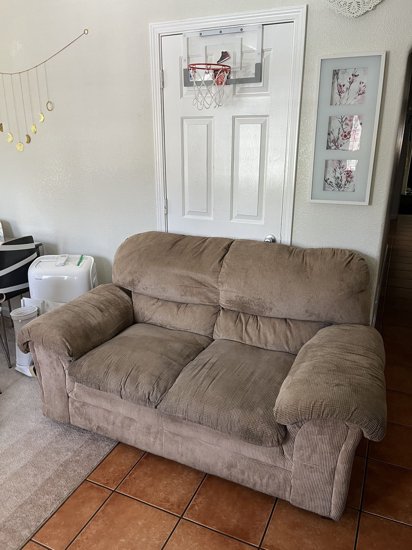 Free Brown Loveseat