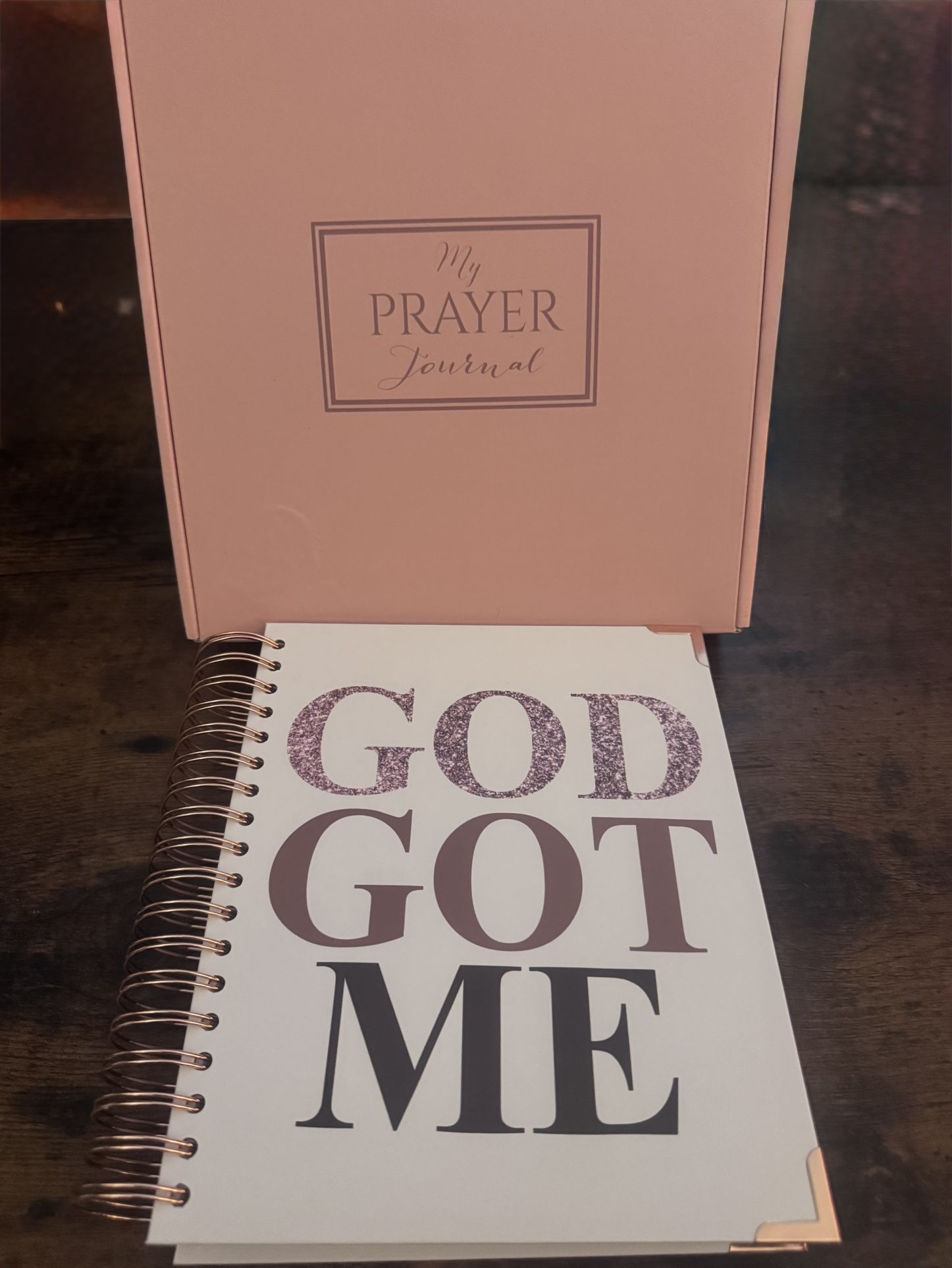 “GOD GOT ME” Daily Six-Month Prayer Journal & Bling Pen