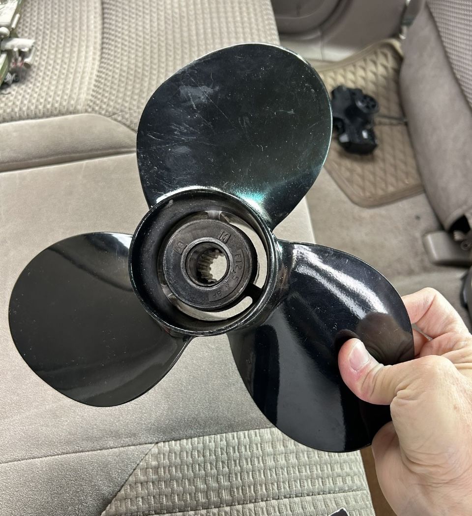 Boat Prop Propeller Mercury Black Max