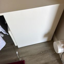 IKEA White Color Side Table 