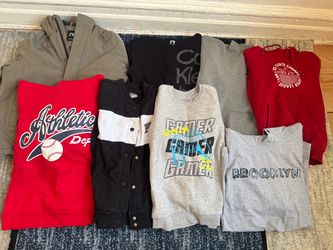 Boys Fall/Winter Clothing Lot — 8 Pieces (Ages 9-12 / Sizes 134–152 cm)