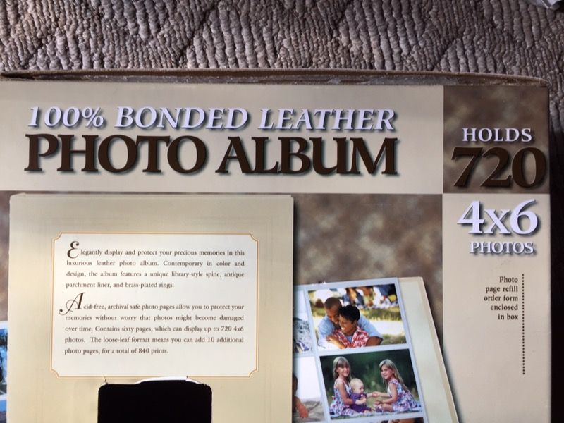 Photo Album - holds 720 photos