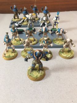 Fantasy football Egyptian team warhammer