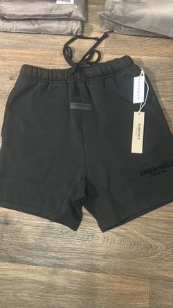 Black Essentials Shorts – Size Medium