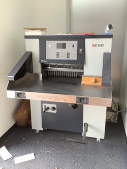 Industrial MOHR Paper Cutter