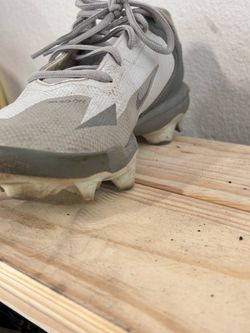 Mike Trout Grey Nike baseball cleats