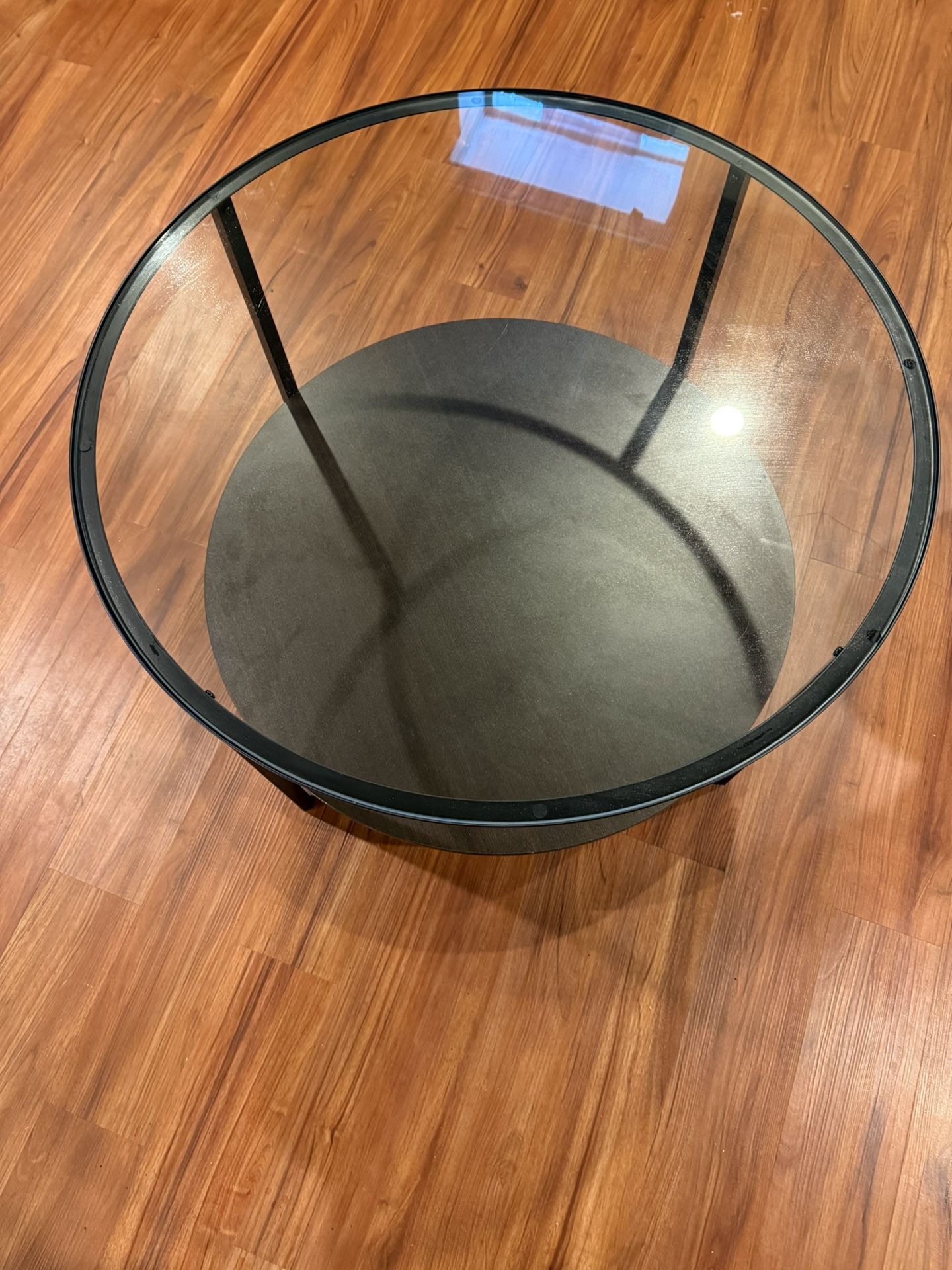 Vittsjo IKEA Coffee Table Black-Brown/Glass