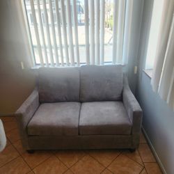 Cozy Loveseat Sofa Gray