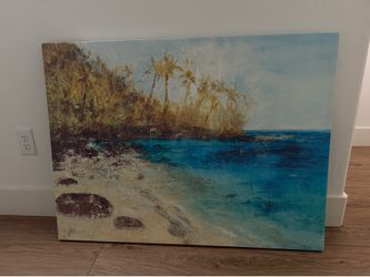 Beautiful beach wall art 🏝️