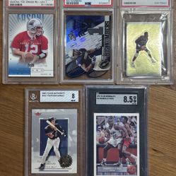 Graded Sports Card Lot - Discount As A Lot 